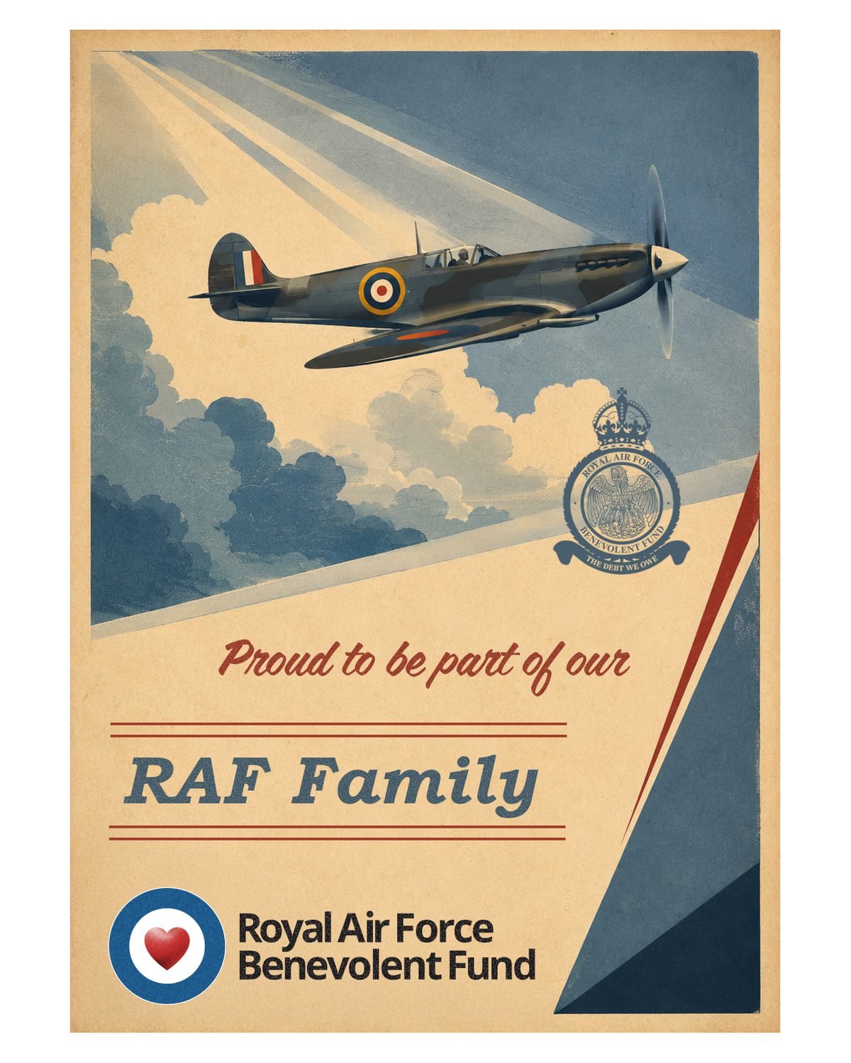 Further RAF Benevolent Fund merchandise artwork