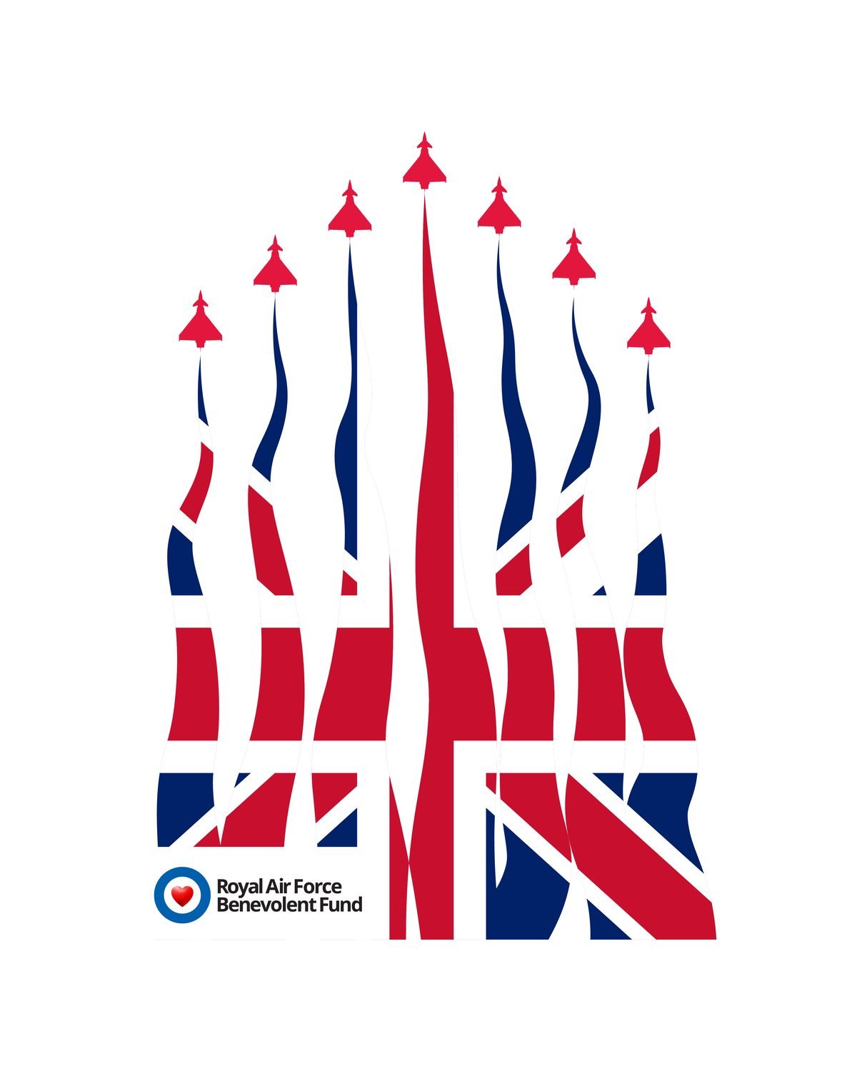 RAF Benevolent Fund merchandise design artwork