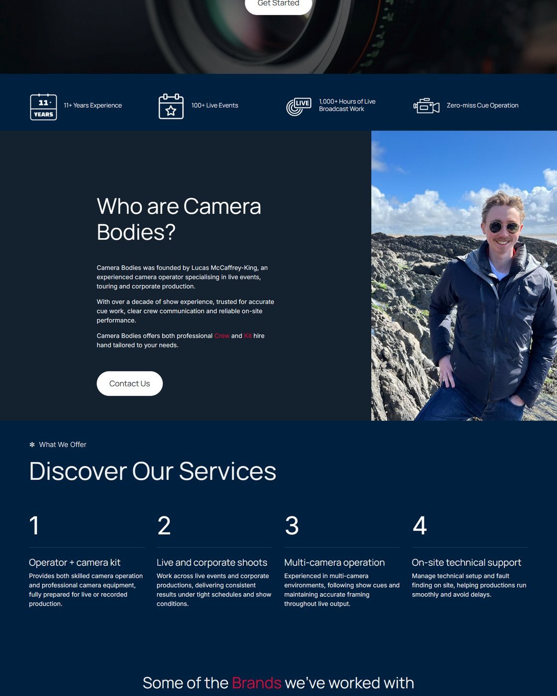 Camera Bodies brand marks