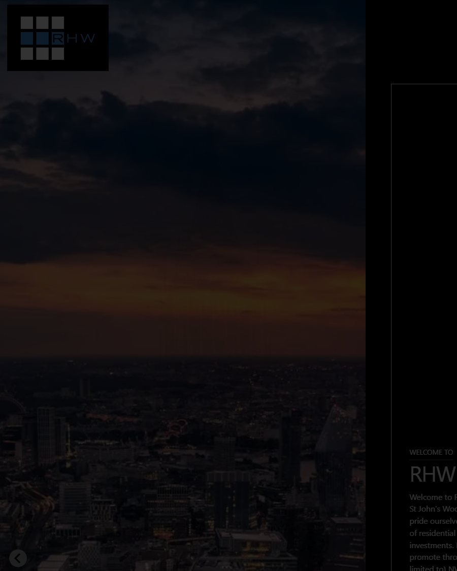 RHW Estates monogram construction