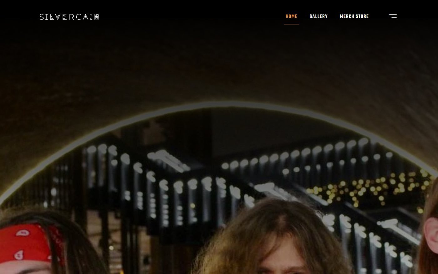Silvercain band website