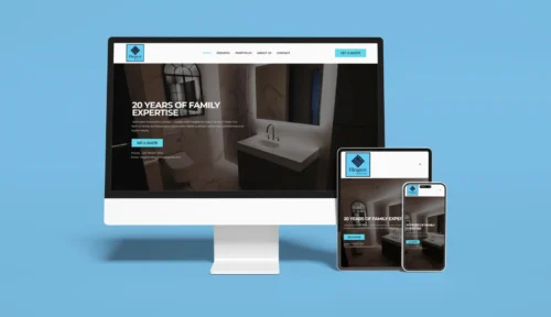 Elegant Tiling Group Website & Branding